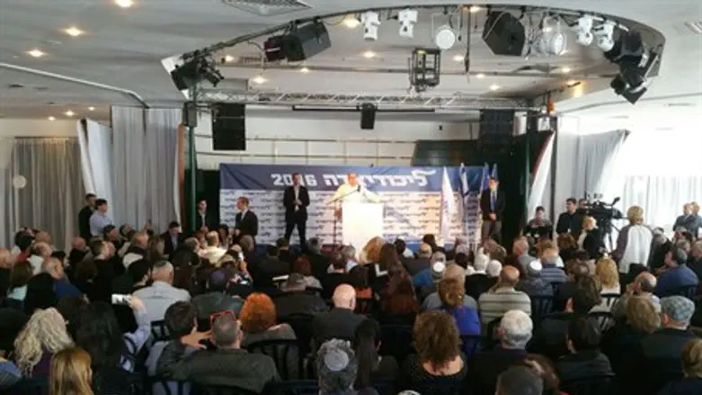 Моше Яалон на "Ликудиаде" в Эйлате