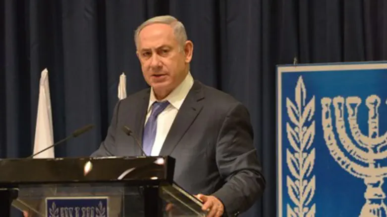 Binyamin Netanyahu at Foreign Ministry