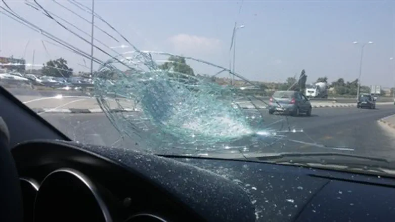 Rock throwing attack