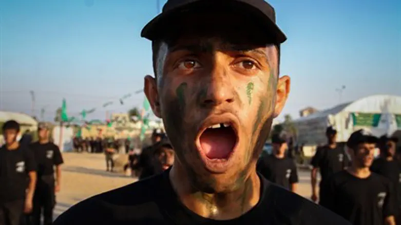 Член ХАМАСа в Газе (Иллюстрация)