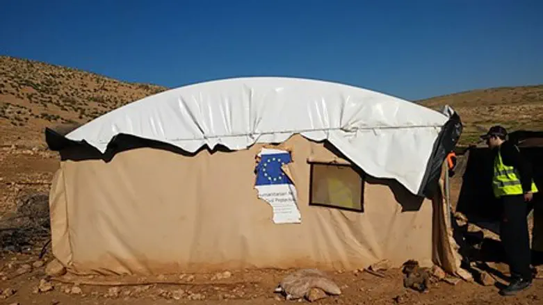 One of the structures funded by the EU