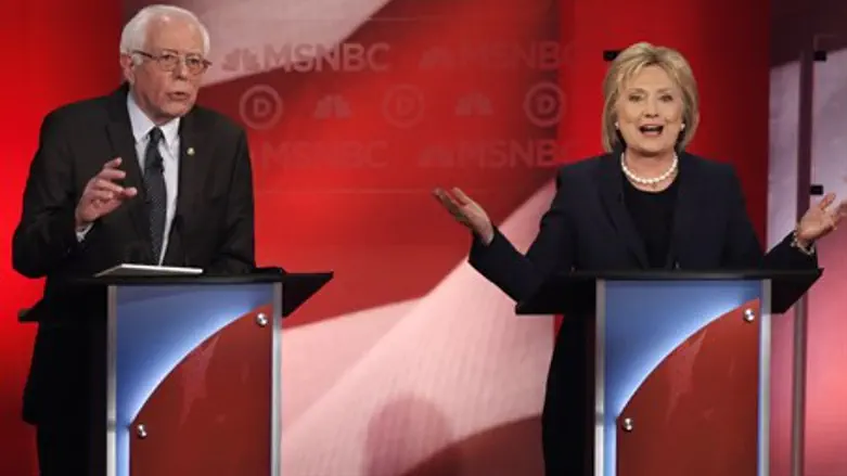 Sanders and Clinton
