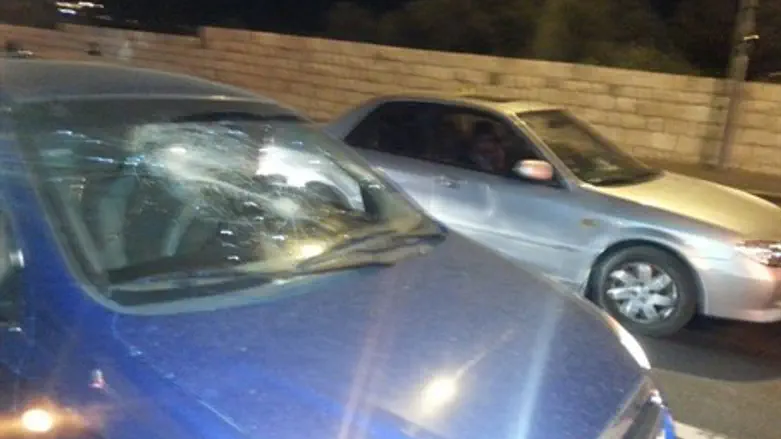 Последствия "каменной атаки" на Хар ха-Зеитим