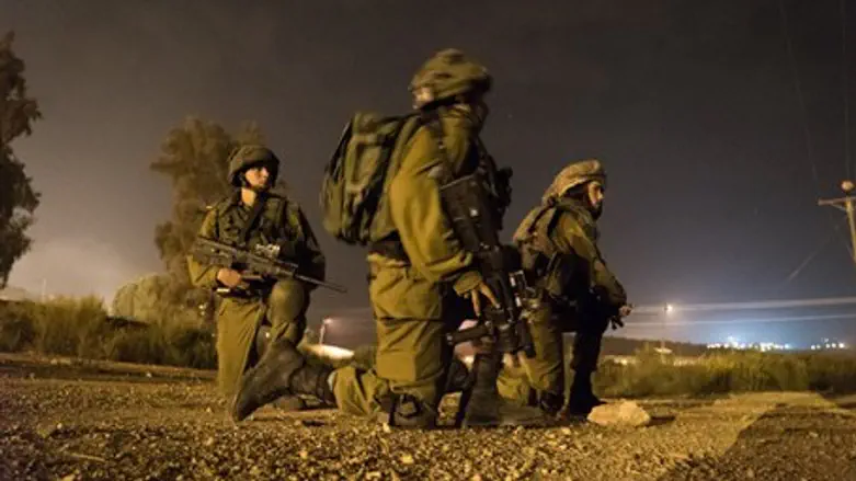 IDF Golani soldiers during the operation