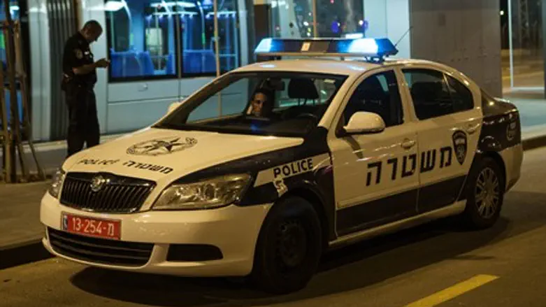 Illustration: police car