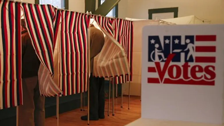 New Hampshire polling station