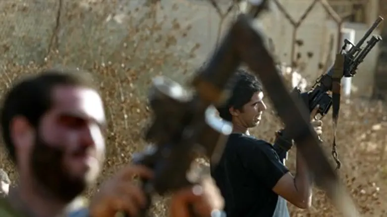 M-16 rifles (illustration)