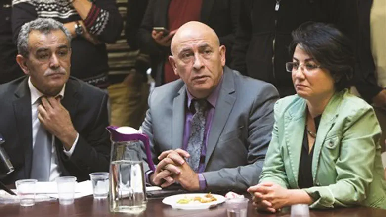 ייפסלו בכנסת הבאה? חברי הכנסת של בל"ד חנין זועבי, באסל גטאס וג'מאל זחאלקה