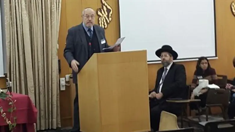הרב פרופ' הורביץ בכנס