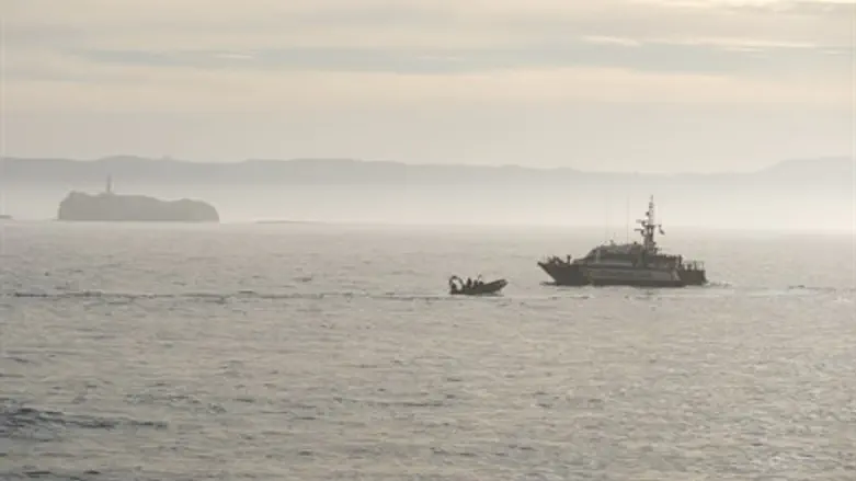 Spanish coastguard on patrol