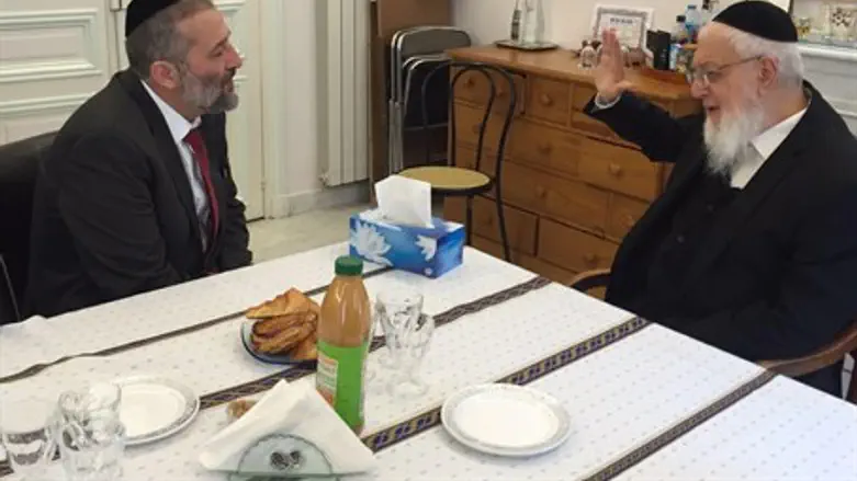 Арье Дери и Йосеф Хаим Ситрук