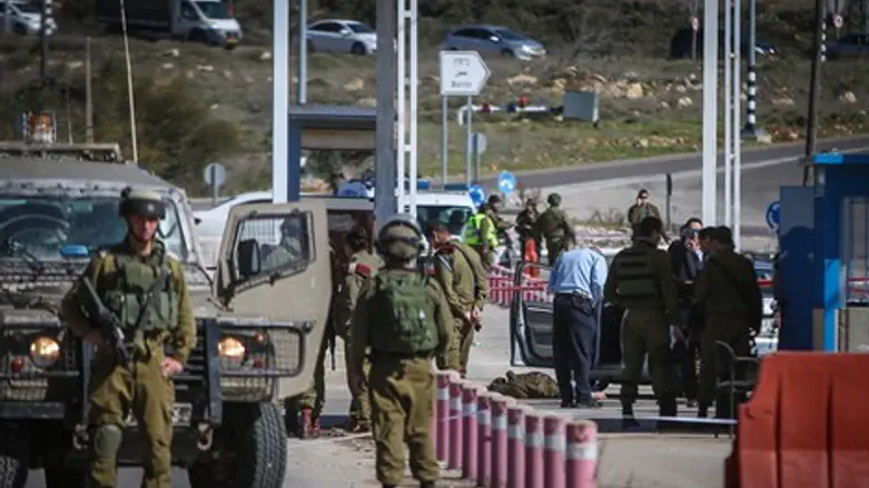 מחסום חיילים