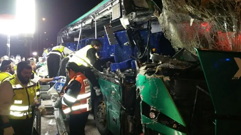 תאונה קטלנית בכביש 1