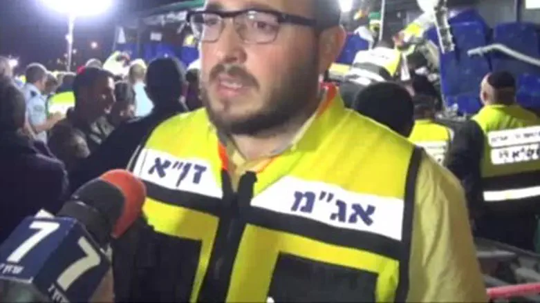 Доброволец ZAKA Моти Букчин