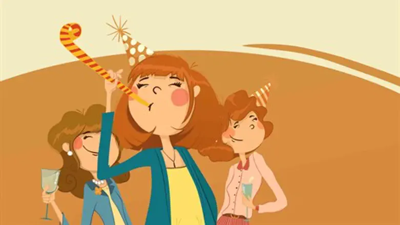על ידי השמחה נתגלה כבודו של אדם
