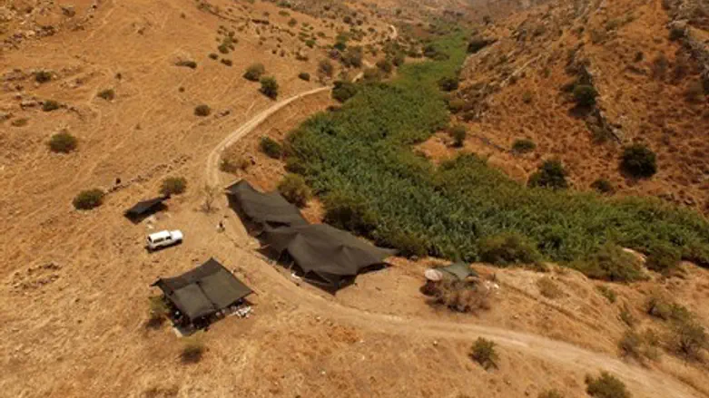 NEG II nestled in the Jordan Valley