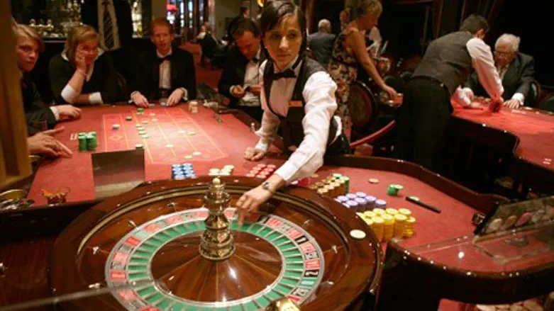 Casino aboard Queen Mary II