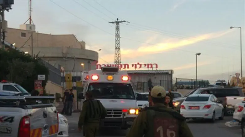 Место теракта в Шаар-Биньямин