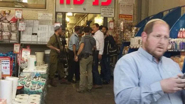 Место теракта в Шаар-Биньямин