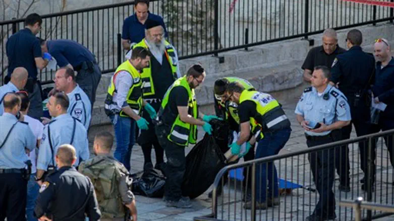 Место теракта у Шхемских ворот