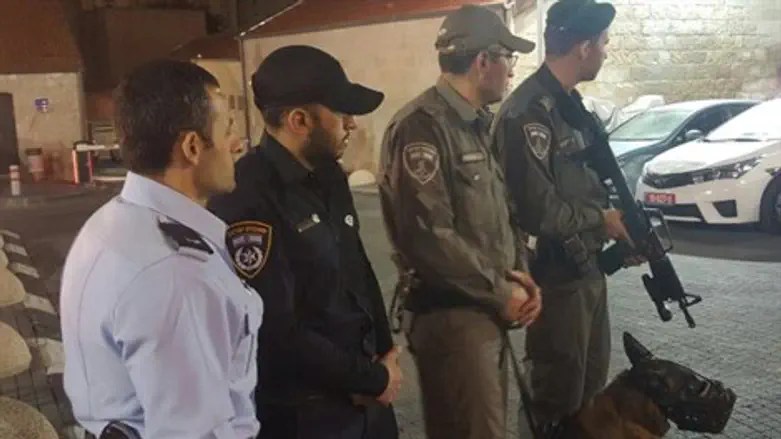 הכוחות הערב בשער שכם