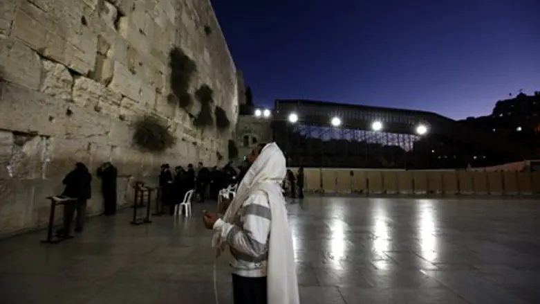 Western Wall in Jerusalem (illustration)