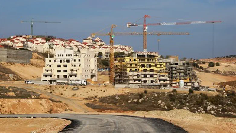 תוכניות הממשלה טרם הרגיעו את השוק. אתר בנייה בבית שמש