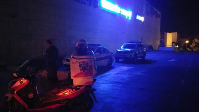 זירת התקיפה במעלה אדומים