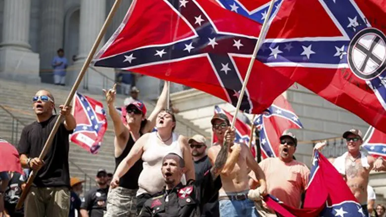 KKK rally
