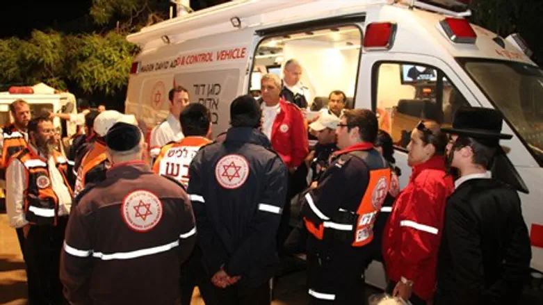 MDA workers at Meon Saturday night