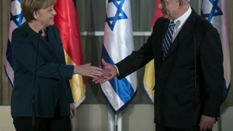 Netanyahu and Merkel