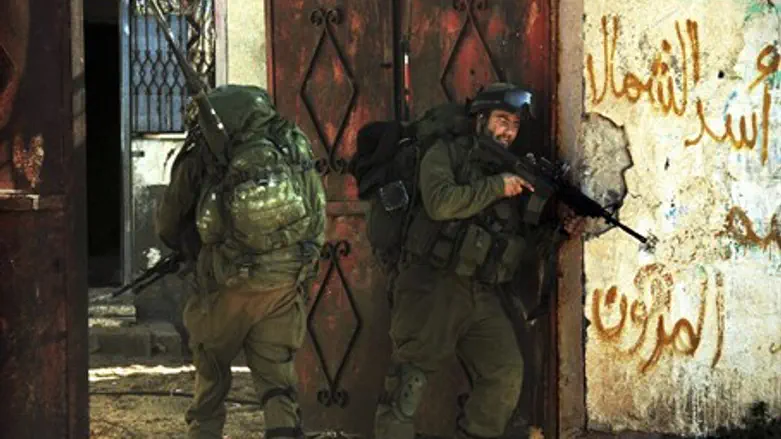 Солдаты ЦАХАЛа (Иллюстрация)