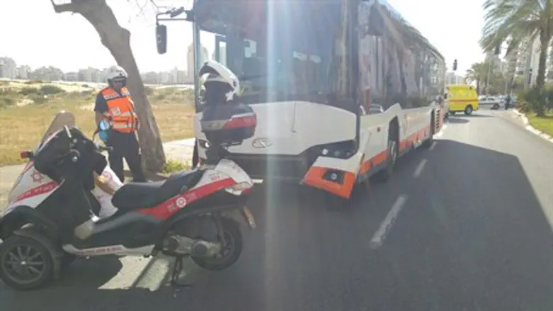 Site of the lethal Holon crash