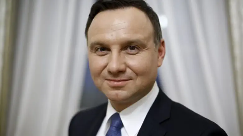 נשיא פולין Andrzej Duda