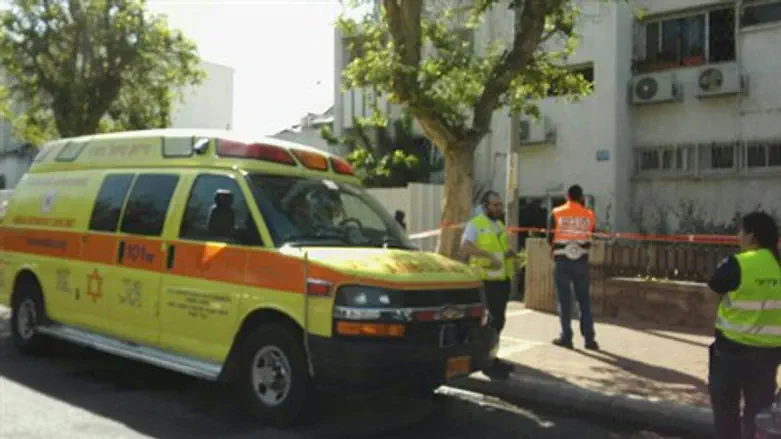 הבניין בו ארעה השריפה באשדוד