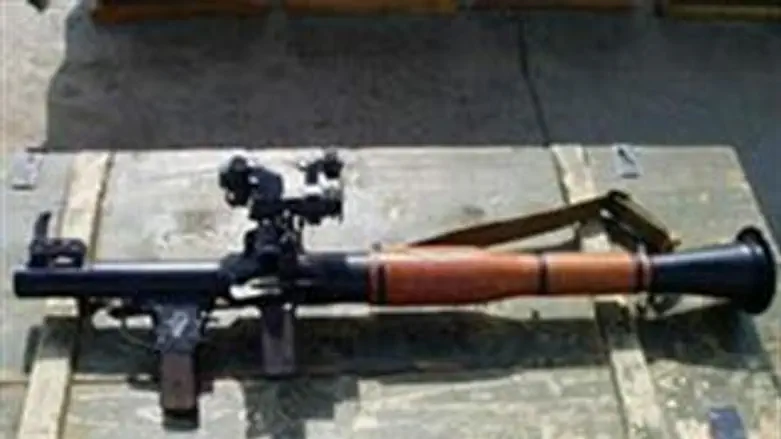 מתוך האמל"ח שנתפס בספינה