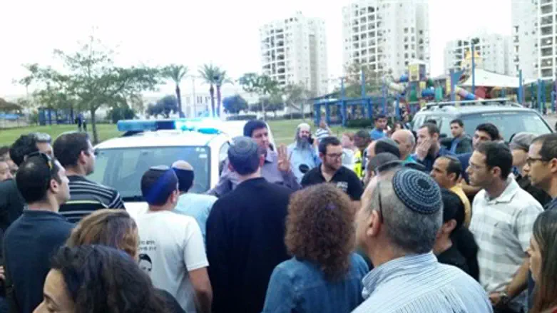 החיפושים אחרי הילדה הנעדרת, בגבעת שמואל