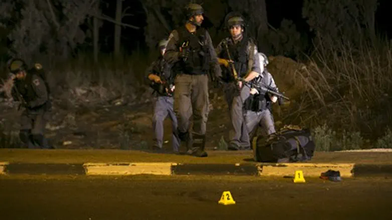 Силы безопасности в районе Газы