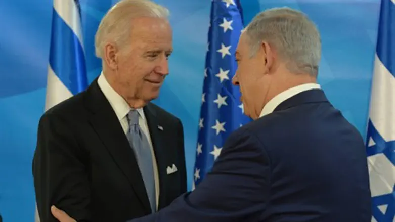 פגישה חיובית. ביידן ונתניהו