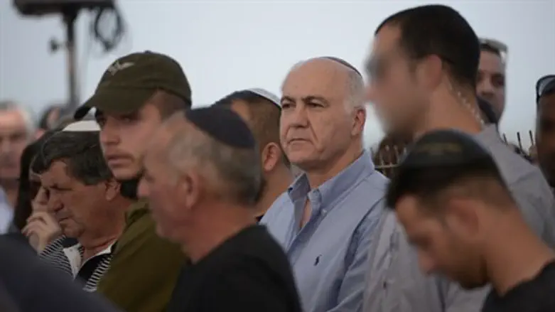 На похоронах Амира Маймони  (ז"ל)