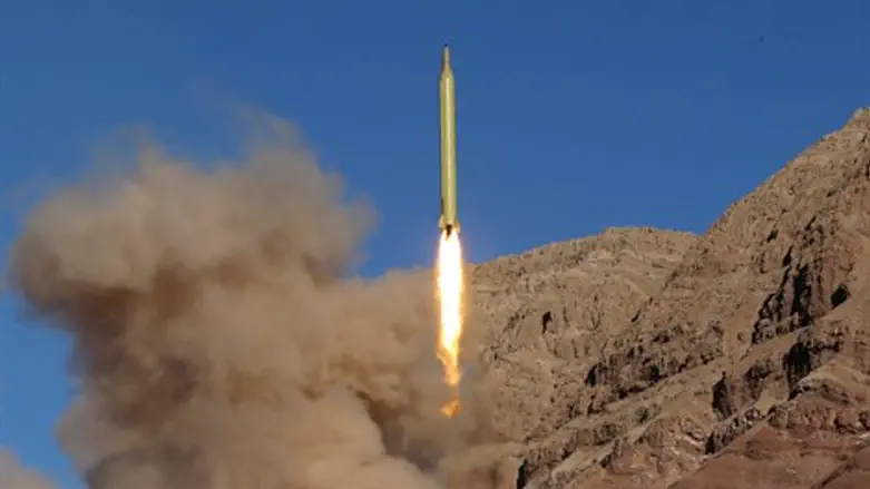 אחד נטילים ששוגר בניסוי האיראני 