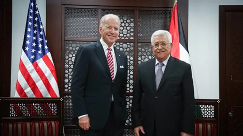 אבו מאזן וג'ו ביידן, השבוע