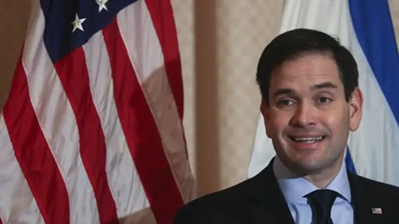 Rubio speaks to Jews in West Palm Beach, Florida