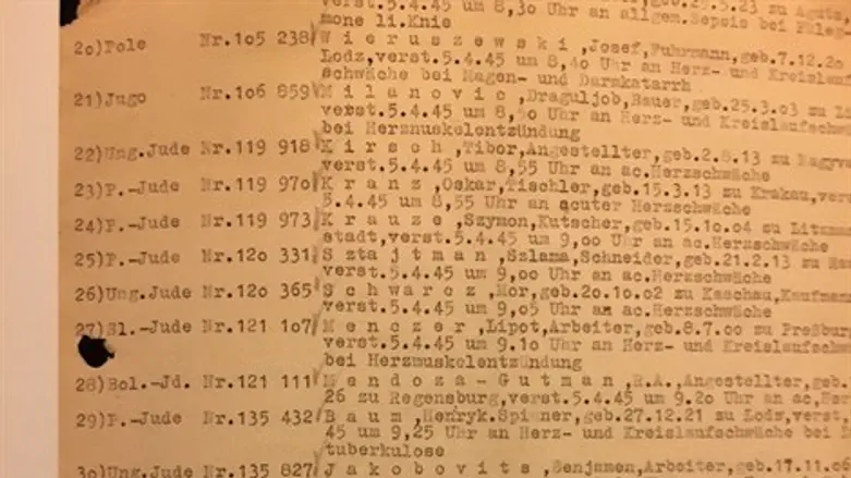 מסמך התיעוד