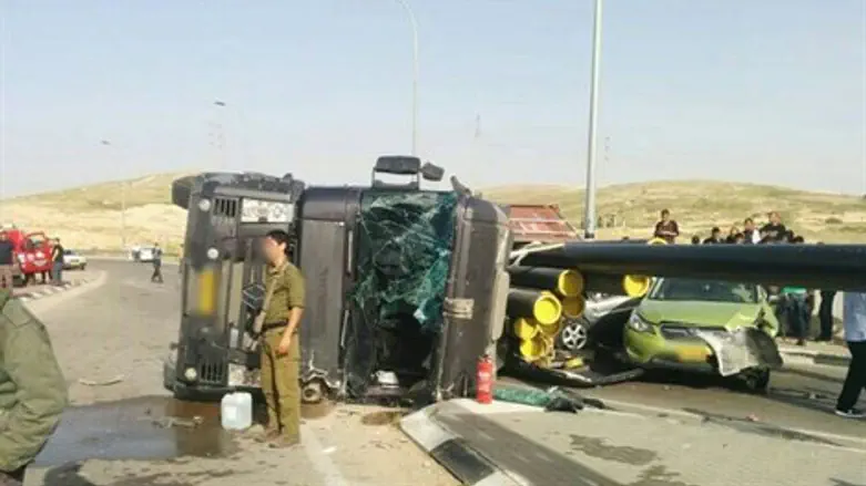 תאונת השרשרת בנגב