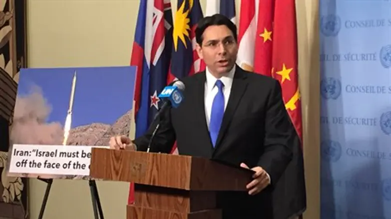 Danon speaks to UN Security Council