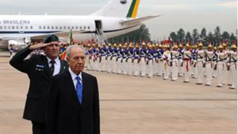 משמר הכבוד לנשיא פרס