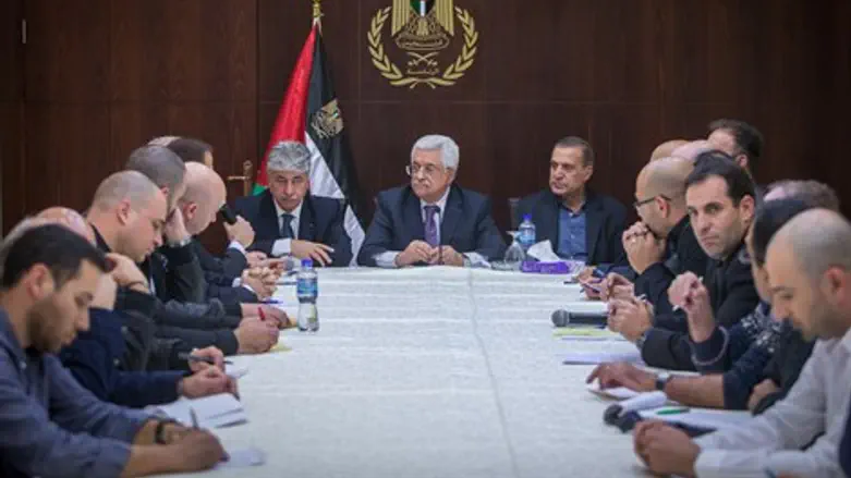 אבו מאזן במפגש קודם עם ישראלים