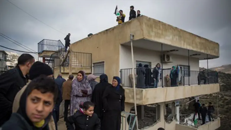 Дом одного из террористов в Иерусалиме