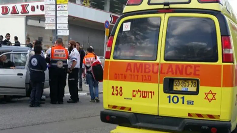 זירת האירוע בירושלים